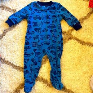 Carter’s Vehicles Fleece Footie Pajamas